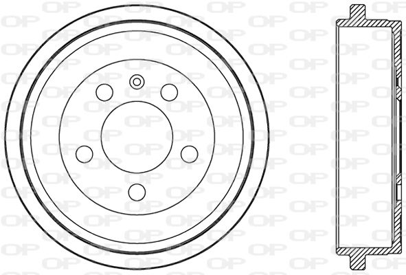 OPEN PARTS Piduritrummel BAD9054.10